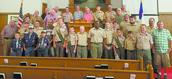 Troop 112 celebrates 75th Anniversary