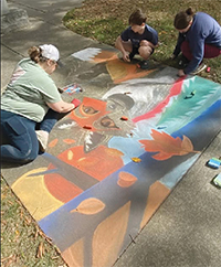 Chalk it up to family fun this Saturday