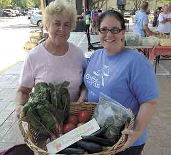 Visit the Farmer FoodShare Donation Station Uptown Shelby Saturdays!