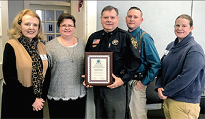 Cleveland County Sheriff's Office Receives Special Award