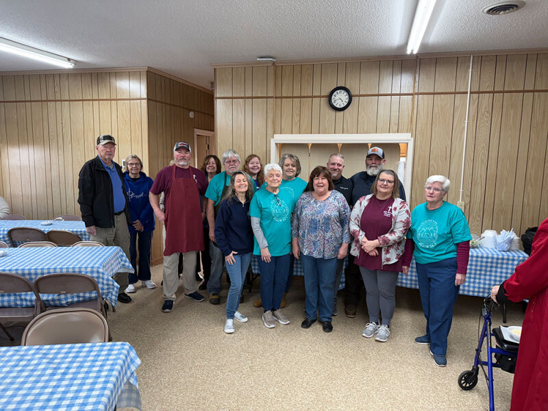 Volunteers at Oak Grove Church of Polkville.