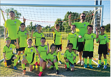 Witherspoon Insurance Highlighters undefeated Spring Season