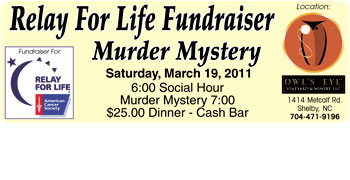 RELAY FOR LIFE FUNDRAISER...