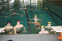 Sharks Aquatic Club Competes