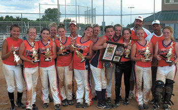 Congratulations to the Lady Bandits 14U Win 2012 Top Gun Summer World Series!