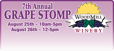 7th ANNUAL GRAPE STOMP...