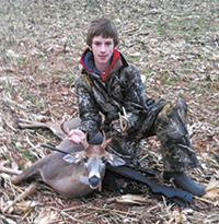 Jacob Carter get first deer