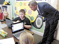 Pinnacle Classical Academy Gets Visit From Lt. Gov. Dan Forest