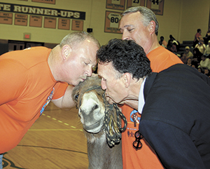 A Laughing Matter....Deputies On Donkeys 