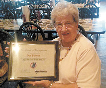 Congratulations to Dot Bowen!