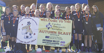 Lady Cobras win Autumn Blast 2014