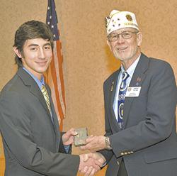 Ryuki Deyton wins Oratorical Contest