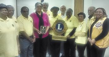 LIONS CLUB RECOGNIZES BETTY CLARK