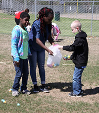 2017 City Park Easter Egg Hunt...