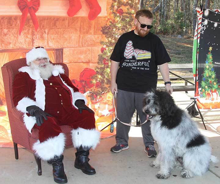 Santa, Michael and Wilford