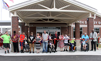 NORTH SHELBY SCHOOL RIBBON CUTTING